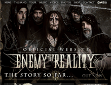 Tablet Screenshot of enemyofreality.com